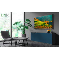 LINK Braccio A Muro Allungabile Con 3 Snodi Per Tv Led Lcd Da 14 A 43" Fino A 18Kg E Vesa 200X200