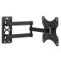 LINK Braccio A Muro Allungabile Con 3 Snodi Per Tv Led/Lcd Da 14 A 43" Fino A 18Kg E Vesa 200X200 LINK Braccio A Muro Allungabile Con 3 Snodi Per Tv Led/Lcd Da 14 A 43" Fino A 18Kg E Vesa 200X200