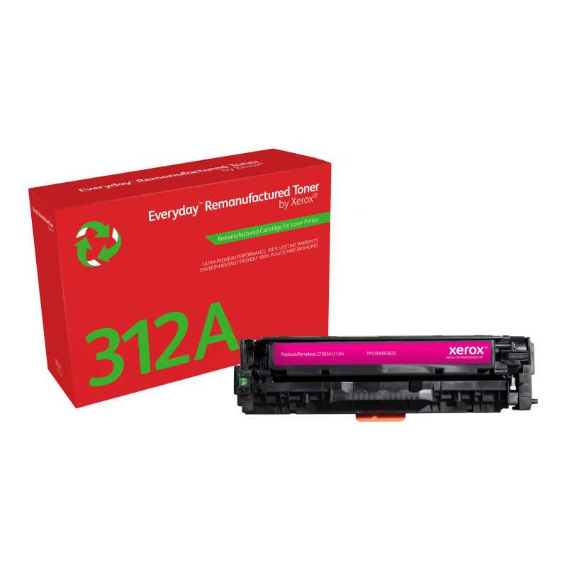 Everyday Toner rigenerato ™ di Xerox Magenta compatibile con HP 312A (CF383A), Capacità standard 006R03820