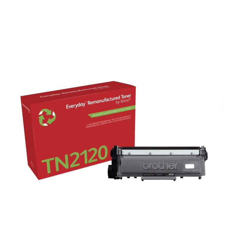 Everyday Rigenerato Toner rigenerato Everyday™ di Xerox Mono compatibile con Brother TN2120, High capacity 003R99781