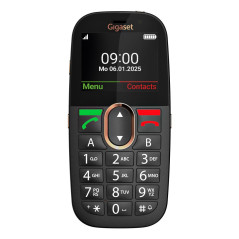 Gigaset GL695 5,87 cm (2.31") 113 g Nero Telefono per anziani