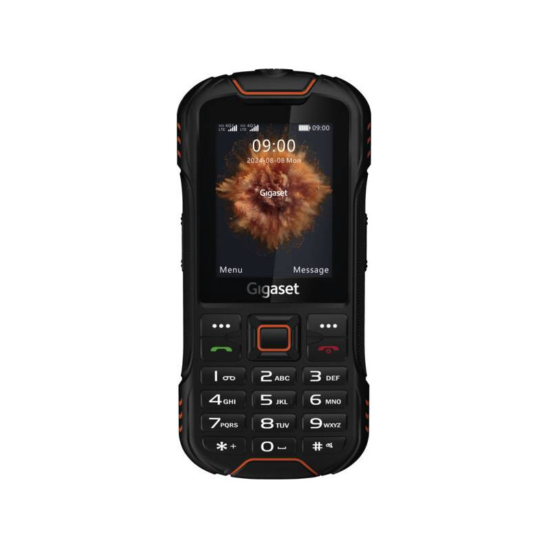 Gigaset GLX8 Plus 6,1 cm (2.4") Doppia SIM 4G 2500 mAh Nero Gigaset GLX8 Plus 6,1 cm (2.4") Doppia SIM 4G 2500 mAh Nero