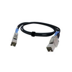QNAP CAB-PCIE10M-8644-4X cavo Serial Attached SCSI (SAS) 1 m Nero
