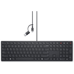 DELL Tastiera cablata per la collaborazione Pro - KB525C - Inglese (Stati Uniti internazionale) (QWERTY)
