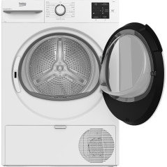 Beko BMT103EW 10kg, classe D, linea estetica NX, display touch, colore bianco, oblò bianco