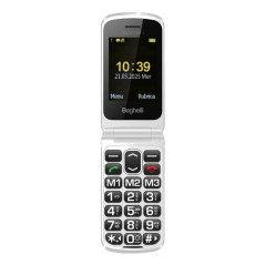 Beghelli Salvalavita Phone SLV18 ECODESIGN 6,1 cm (2.4") 88 g Argento Telefono per anziani