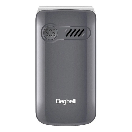 Beghelli Salvalavita Phone SLV18 ECODESIGN 6,1 cm (2.4") 88 g Argento Telefono per anziani