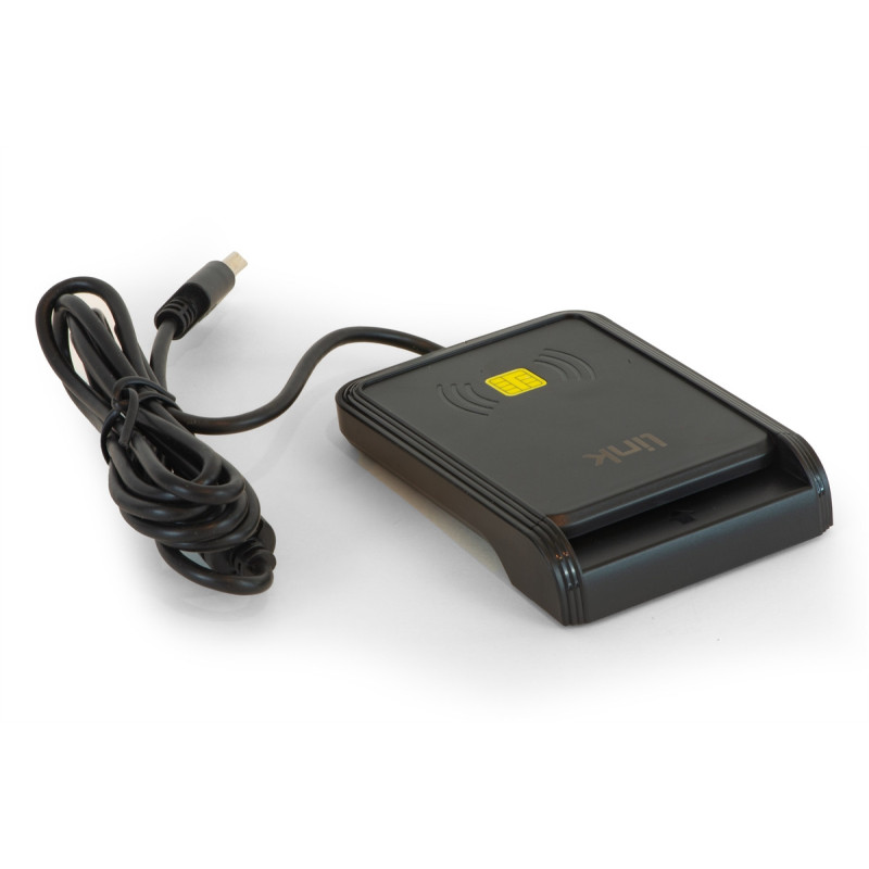 LINK Lettore Card Nfc Doppia Intefaccia Contactless & Lettore Smart Card