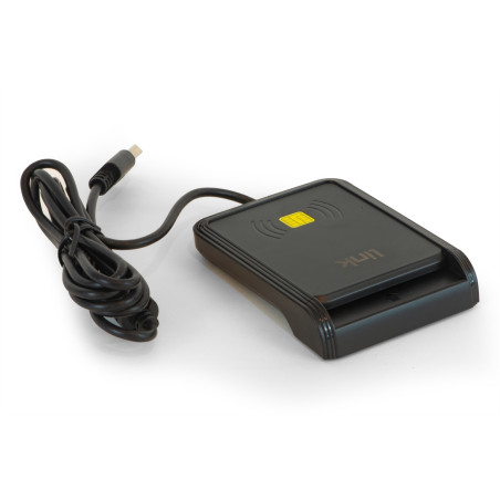 LINK Lettore Card Nfc Doppia Intefaccia Contactless & Lettore Smart Card