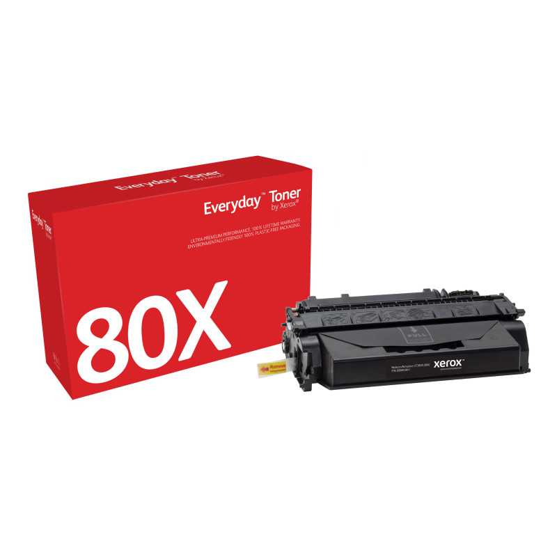Everyday Toner ™ di Xerox Nero compatibile con HP 80X (CF280X), High capacity 006R03841