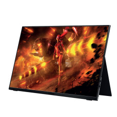 Nilox NXMP16FHD1201 TV e monitor portatile Nero 40,9 cm (16.1") LED 1920 x 1080 Pixel