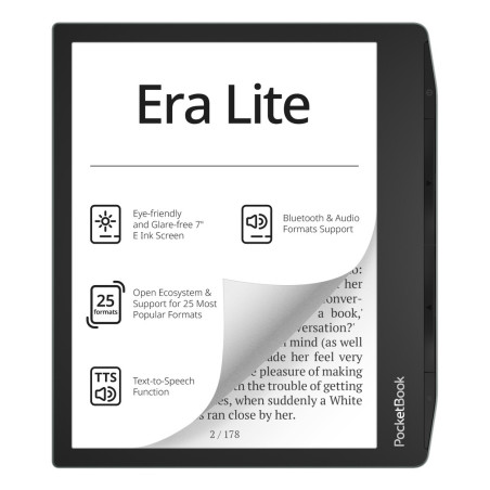 PocketBook Era Lite lettore e-book Touch screen 16 GB Wi-Fi Nero