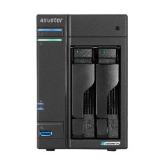 Asustor LOCKERSTOR 2 Gen2 + (AS6702T v2) NAS Desktop Intel® Celeron® N5105 4 GB DDR4 0 TB ADM Nero