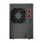Asustor LOCKERSTOR 2 Gen2 + (AS6702T v2) NAS Desktop Intel® Celeron® N5105 4 GB DDR4 0 TB ADM Nero
