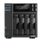 Asustor LOCKERSTOR 4 Gen2+ NAS Desktop Intel® Celeron® N5105 4 GB DDR4 ADM Nero Asustor LOCKERSTOR 4 Gen2+ NAS Desktop Intel® Celeron® N5105 4 GB DDR4 ADM Nero