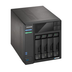Asustor LOCKERSTOR 4 Gen2+ NAS Desktop Intel® Celeron® N5105 4 GB DDR4 ADM Nero