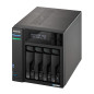 Asustor LOCKERSTOR 4 Gen2+ NAS Desktop Intel® Celeron® N5105 4 GB DDR4 ADM Nero Asustor LOCKERSTOR 4 Gen2+ NAS Desktop Intel® Celeron® N5105 4 GB DDR4 ADM Nero