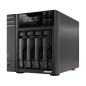 Asustor LOCKERSTOR 4 Gen2+ NAS Desktop Intel® Celeron® N5105 4 GB DDR4 ADM Nero Asustor LOCKERSTOR 4 Gen2+ NAS Desktop Intel® Celeron® N5105 4 GB DDR4 ADM Nero