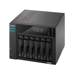 Asustor LOCKERSTOR 6 Gen2 NAS Desktop Intel® Celeron® N5105 8 GB DDR4 HDD ADM Nero