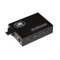 LINK Media Converter Fibra Ottica Sc Duplex Singlemode - Rj45 10/100 Singlemode 1310Nm Poe 802.3At 30W 10/100