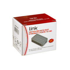 LINK Switch Di Rete Con 5 Porte 10 100 Fast Ethernet