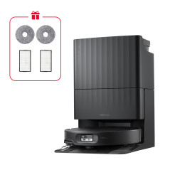 Roborock Qrevo Edge 2X Robot Aspirapolvere Lavapavimenti, Aspirazione HyperForce® 25.000 Pa, Stazione Multifunzione con