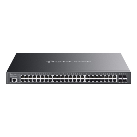 TP-Link Omada SG5452XMPP switch di rete Gestito L3 Gigabit Ethernet (10 100 1000) Supporto Power over Ethernet (PoE) Nero