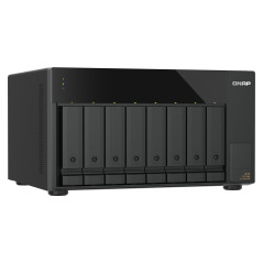 QNAP TL-D810TC4 array di dischi 0 TB Desktop Nero