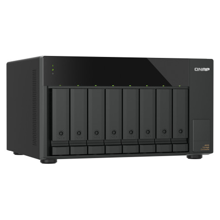 QNAP TL-D810TC4 array di dischi 0 TB Desktop Nero