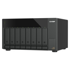 QNAP TL-D810TC4 array di dischi 0 TB Desktop Nero