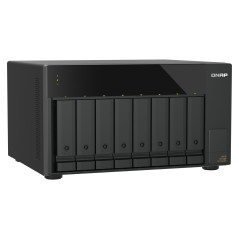 QNAP TL-D810TC4 array di dischi 0 TB Desktop Nero