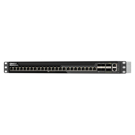 QNAP QSW-M7230-2X4F24T switch di rete Gestito L3 10G Ethernet (100/1000/10000) 1U Nero