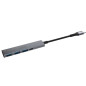 Nilox NXHUBUSBC02 hub di interfaccia USB 3.2 Gen 1 (3.1 Gen 1) Type-A + Type-C 625 Mbit/s Nilox NXHUBUSBC02 hub di interfaccia USB 3.2 Gen 1 (3.1 Gen 1) Type-A + Type-C 625 Mbit/s