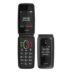 Gigaset GL795 7,11 cm (2.8") 142 g Nero Telefono per anziani