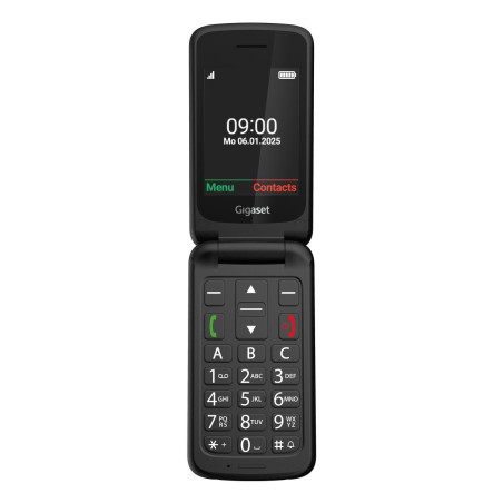 Gigaset GL595 7,11 cm (2.8") 114 g Nero Telefono per anziani