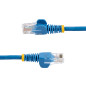 StarTech.com Cavo di rete CAT 5e - Cavo Patch Ethernet RJ45 UTP Blu da 3m antigroviglio StarTech.com Cavo di rete CAT 5e - Cavo Patch Ethernet RJ45 UTP Blu da 3m antigroviglio