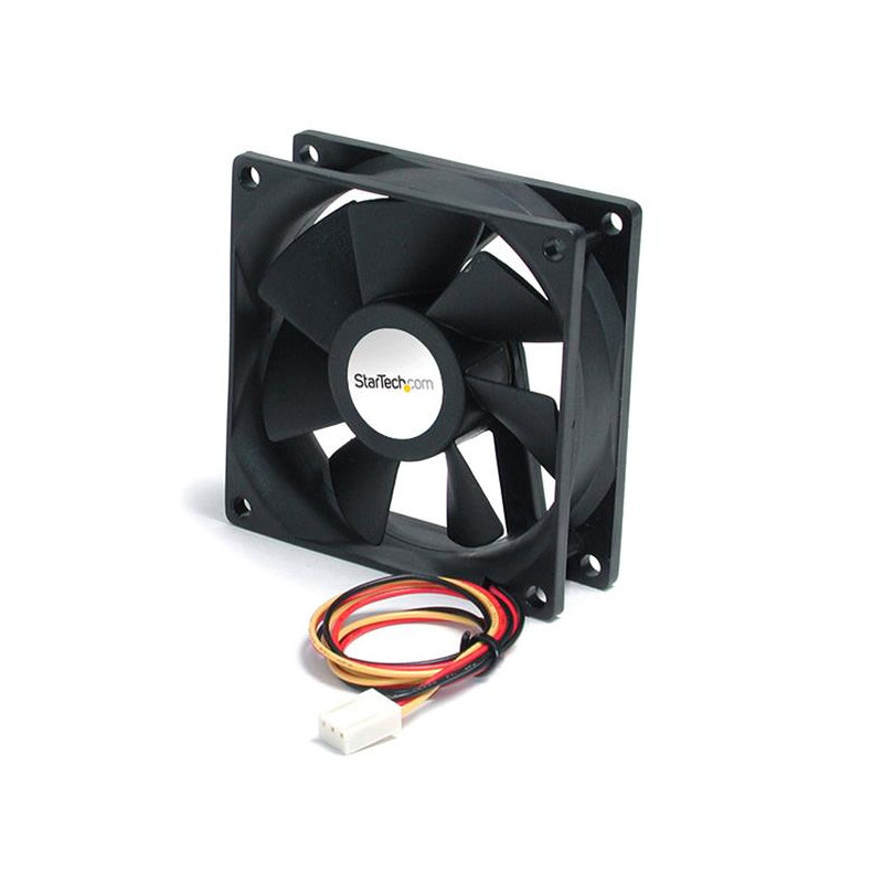 StarTech.com High Air Flow 9.25 cm Dual Ball Bearing Case Fan with TX3 Connector Case per computer Ventilatore Nero StarTech.com High Air Flow 9.25 cm Dual Ball Bearing Case Fan with TX3 Connector Case per computer Ventilatore Nero