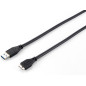 Equip 128397 Cavo da USB 3.0 A a Micro-B, M/M, 1,8 m, 5Gbps, nero Equip 128397 Cavo da USB 3.0 A a Micro-B, M/M, 1,8 m, 5Gbps, nero