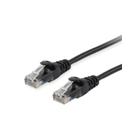 Equip 603054 cavo di rete Nero 3 m Cat6a U/UTP (UTP)