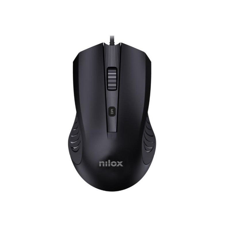 Nilox MOUSB1013 mouse Ufficio USB tipo A Ottico 2400 DPI Nilox MOUSB1013 mouse Ufficio USB tipo A Ottico 2400 DPI