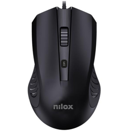 Nilox MOUSB1013 mouse Ufficio USB tipo A Ottico 2400 DPI