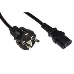 LINK Cavo Alimentazione Schuko - Presa Iec C13 Dritta Mt. 3