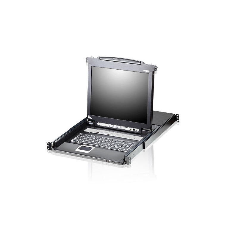 ATEN CL5708M console a rack 43,2 cm (17") Nero 1U ATEN CL5708M console a rack 43,2 cm (17") Nero 1U