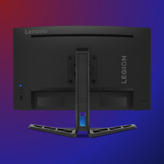 Lenovo Legion R27fc-30 - Monitor Gaming 27" VA Curvo 1500R FHD 1920x1080 0 280Hz 0.5ms - Speakers AMD FreeSync + NVIDIA G-Sync