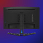 Lenovo Legion R27fc-30 - Monitor Gaming 27" VA Curvo 1500R FHD 1920x1080 0 280Hz 0.5ms - Speakers AMD FreeSync + NVIDIA G-Sync