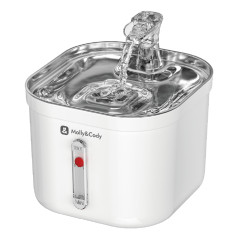 Petoneer WF004 distributore di cibo e acqua per cani e gatti Bianco Universale Abbeveratoio automatico per animali domestici
