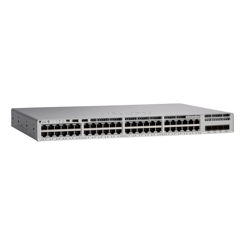 Cisco C9200L-48PXG-4X-E switch di rete Gestito L2/L3 Gigabit Ethernet (10/100/1000) Supporto Power over Ethernet (PoE) Grigio Cisco C9200L-48PXG-4X-E switch di rete Gestito L2/L3 Gigabit Ethernet (10/100/1000) Supporto Power over Ethernet (PoE) Grigio