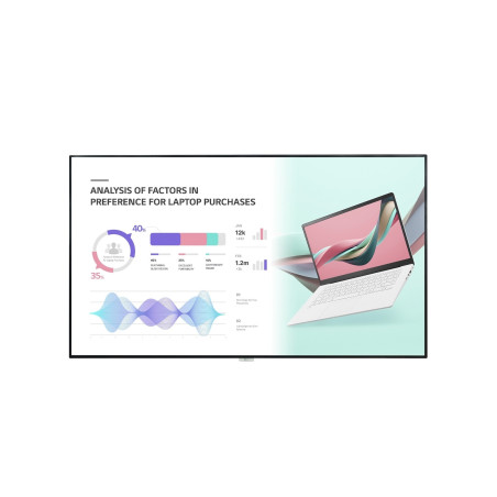 LG 98UH5J-H Pannello piatto per segnaletica digitale 2,49 m (98") LCD Wi-Fi 500 cd m² 4K Ultra HD Nero WebOS 24 7