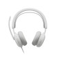 Logitech Zone Wired 2 Auricolare Cablato A Padiglione Musica e Chiamate USB Type-C / USB Type-A Bianco Logitech Zone Wired 2 Auricolare Cablato A Padiglione Musica e Chiamate USB Type-C / USB Type-A Bianco