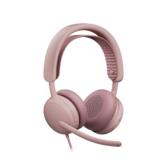 Logitech Zone Wired 2 Auricolare Cablato A Padiglione Musica e Chiamate USB Type-C / USB Type-A Rosa